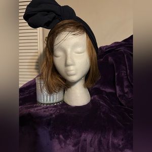 **3 for $40** Fabulous blue side bow turban